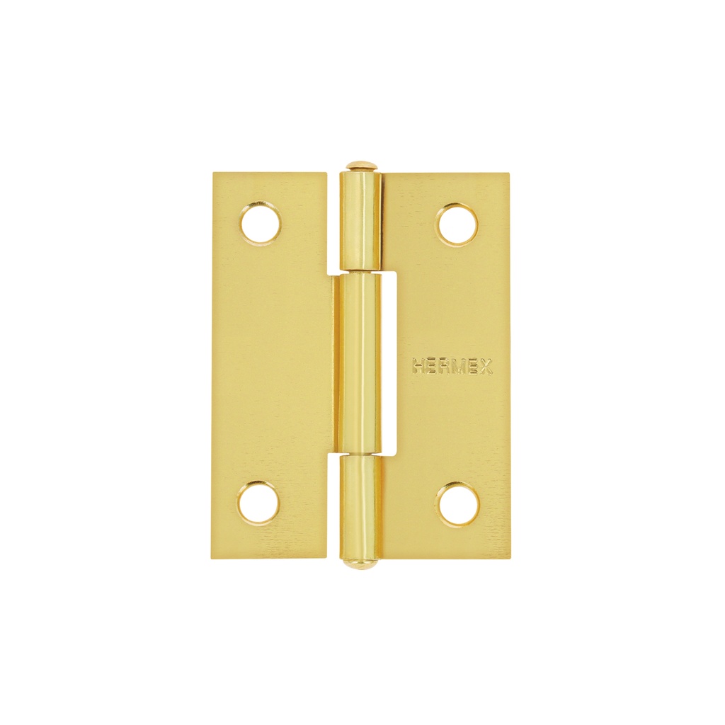Bisagra rectangular 2' acero latonado, Hermex - Pag 767