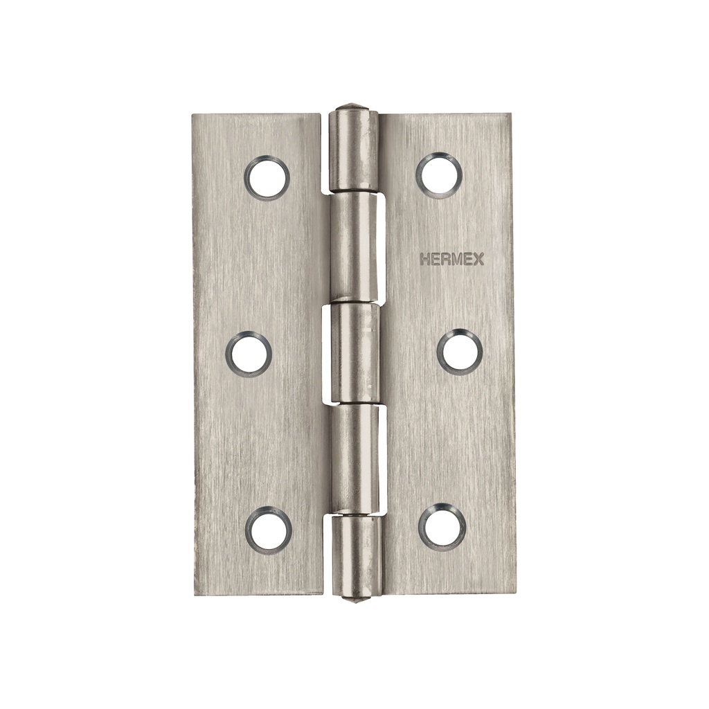 [T43202] Bisagra rectangular 2-1/2' acero inoxidable, Hermex