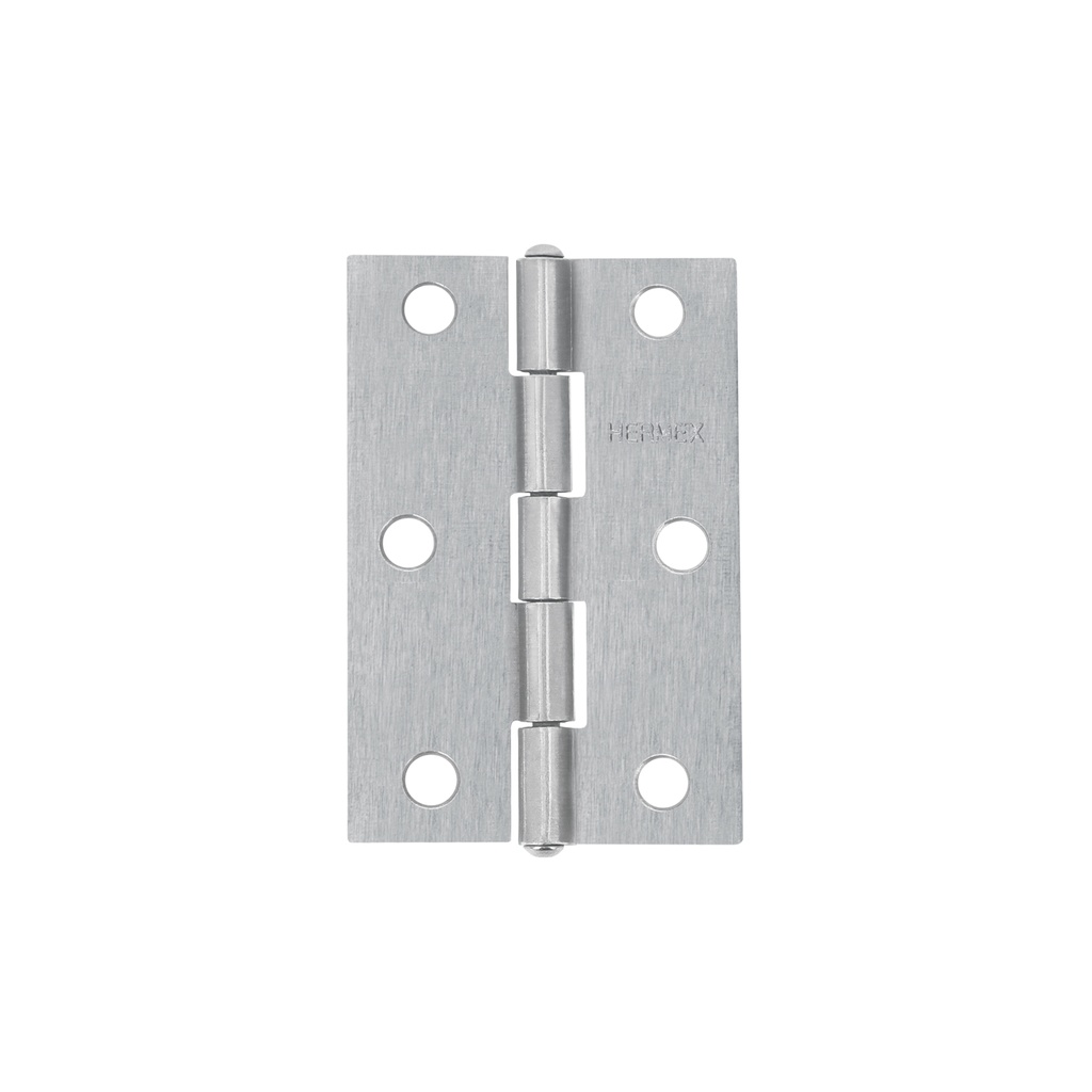 Bisagra rectangular 2-1/2' acero pulido, Hermex - Pag 767