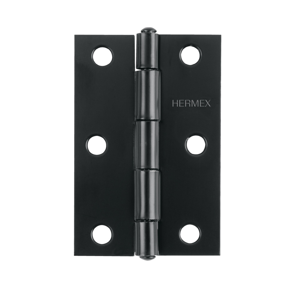 Bisagra rectangular 2-1/2' negra, Hermex - Pag 578