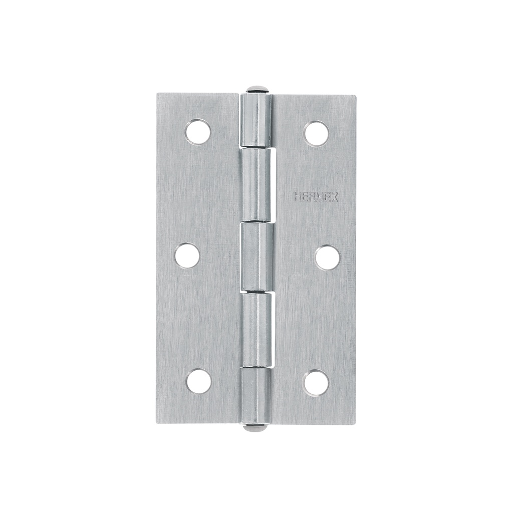 [T43190] Bisagra rectangular 3-1/2' acero pulido, Hermex