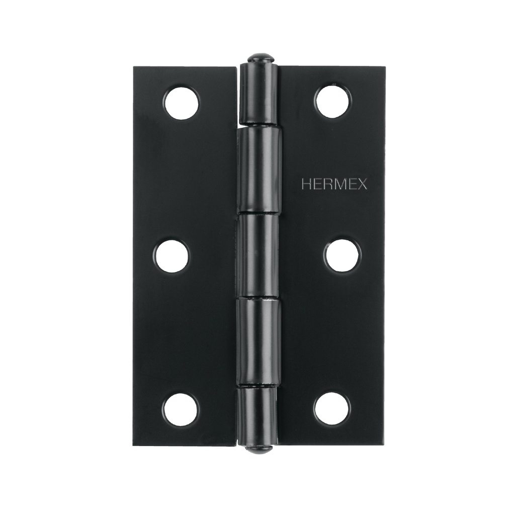 Bisagra rectangular 3-1/2' negra, Hermex - Pag 578