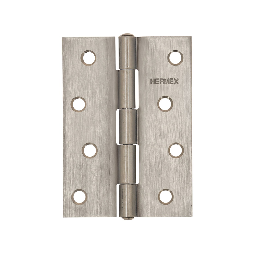 Bisagra rectangular 4' acero inoxidable, Hermex - Pag 578