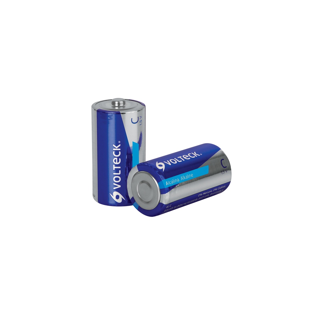[T46317] Blíster con 2 pilas alcalinas tamaño C, Volteck