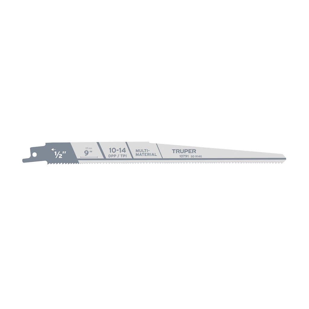 Blíster con 2 seguetas sierra sable 9' 10-14 DPP uso general