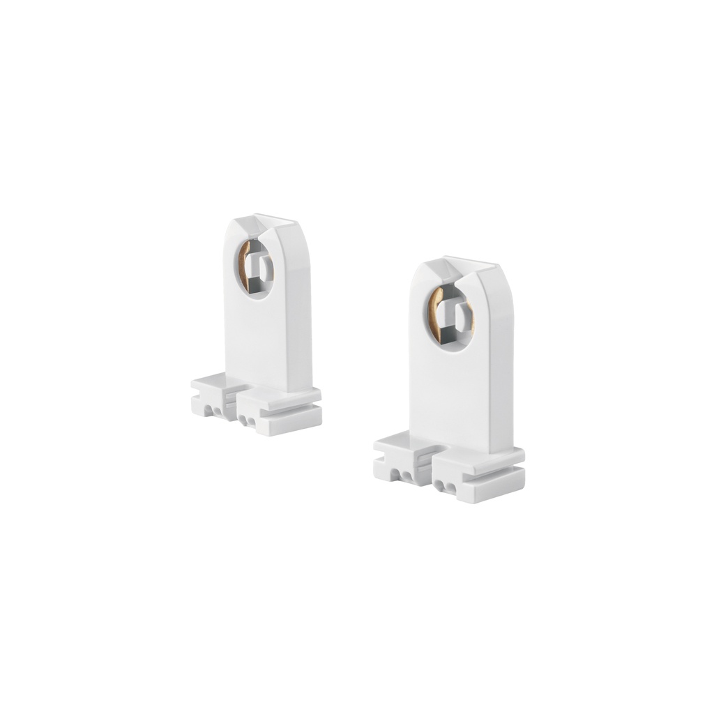 [T46508] Bolsa 2 pz portalámparas p/tubo LED y fluorescente, base G13
