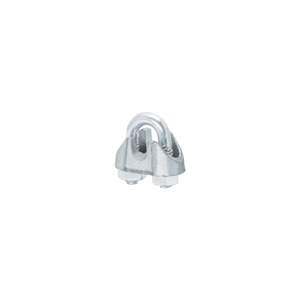 Bolsa c/100 nudos (perros) de hierro p/cable de 1/8', Fiero - Pag 738