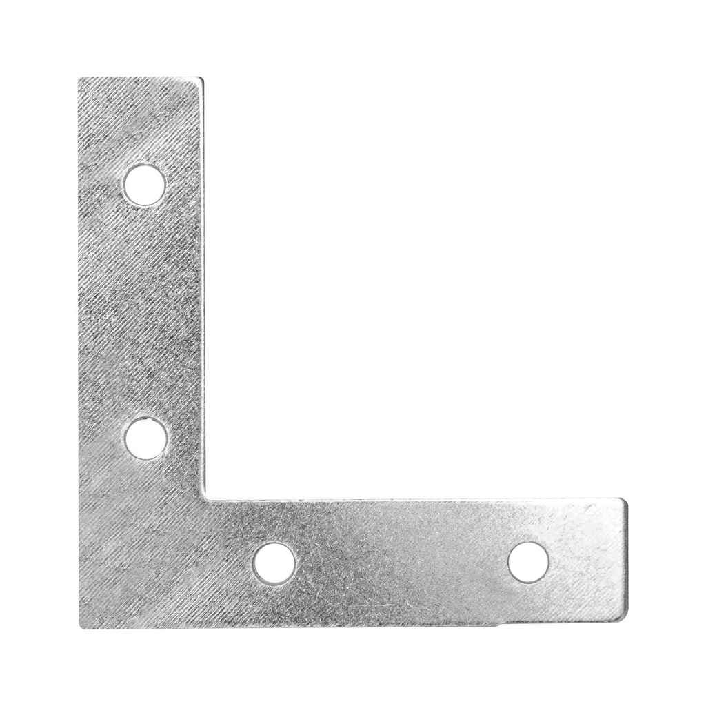 [T41040] Bolsa c/24 escuadras planas cantoneras 2-1/2'x2-1/2', Fiero