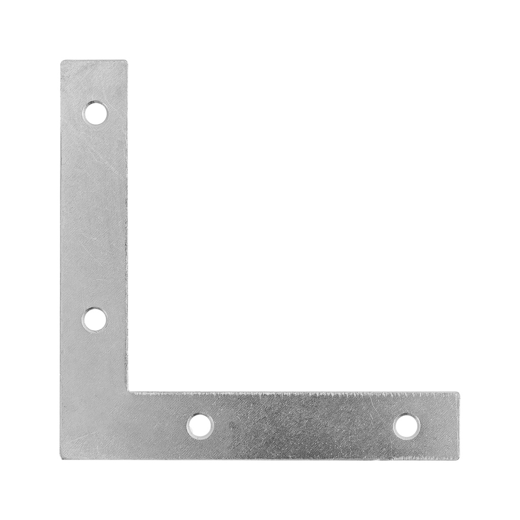[T41042] Bolsa c/24 escuadras planas cantoneras 3-1/2'x3-1/2', Fiero