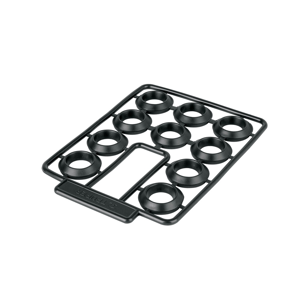 Bolsa con 10 empaques de PVC antifuga para manguera, Truper