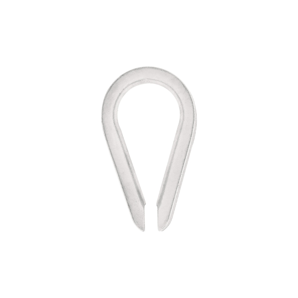 [T49911] Bolsa con 10 guardacabos para cable de acero de 1/4', Fiero