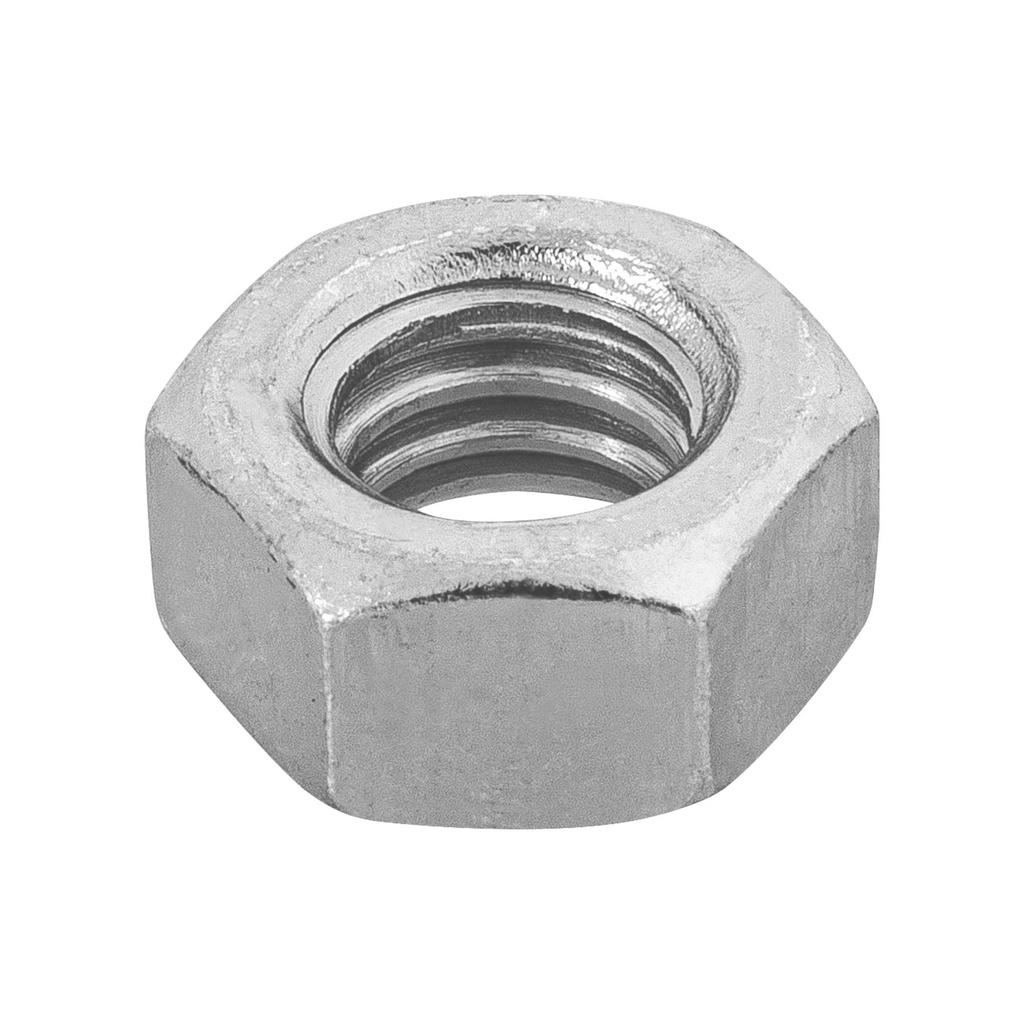 [T44549] Bolsa con 150 tuercas 5/16' hexagonales de acero galvanizado