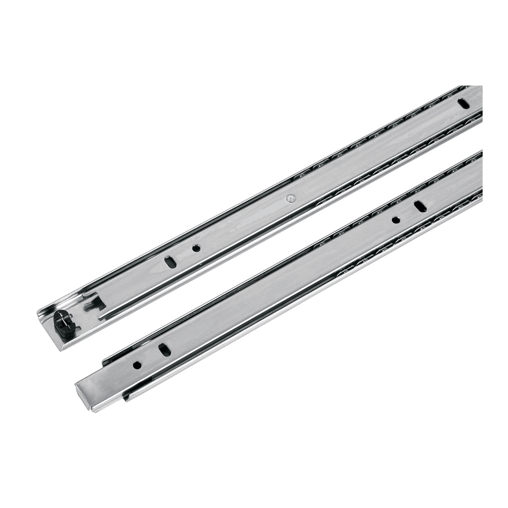 Bolsa con 2 correderas extensión 45 cm p/cajón, ancho 2.5 cm - Pag 596