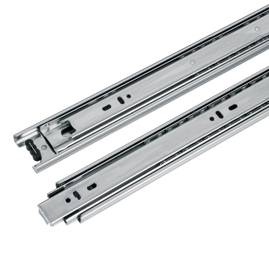 Bolsa con 2 correderas extensión 45 cm p/cajón, ancho 4.5 cm - Pag 596