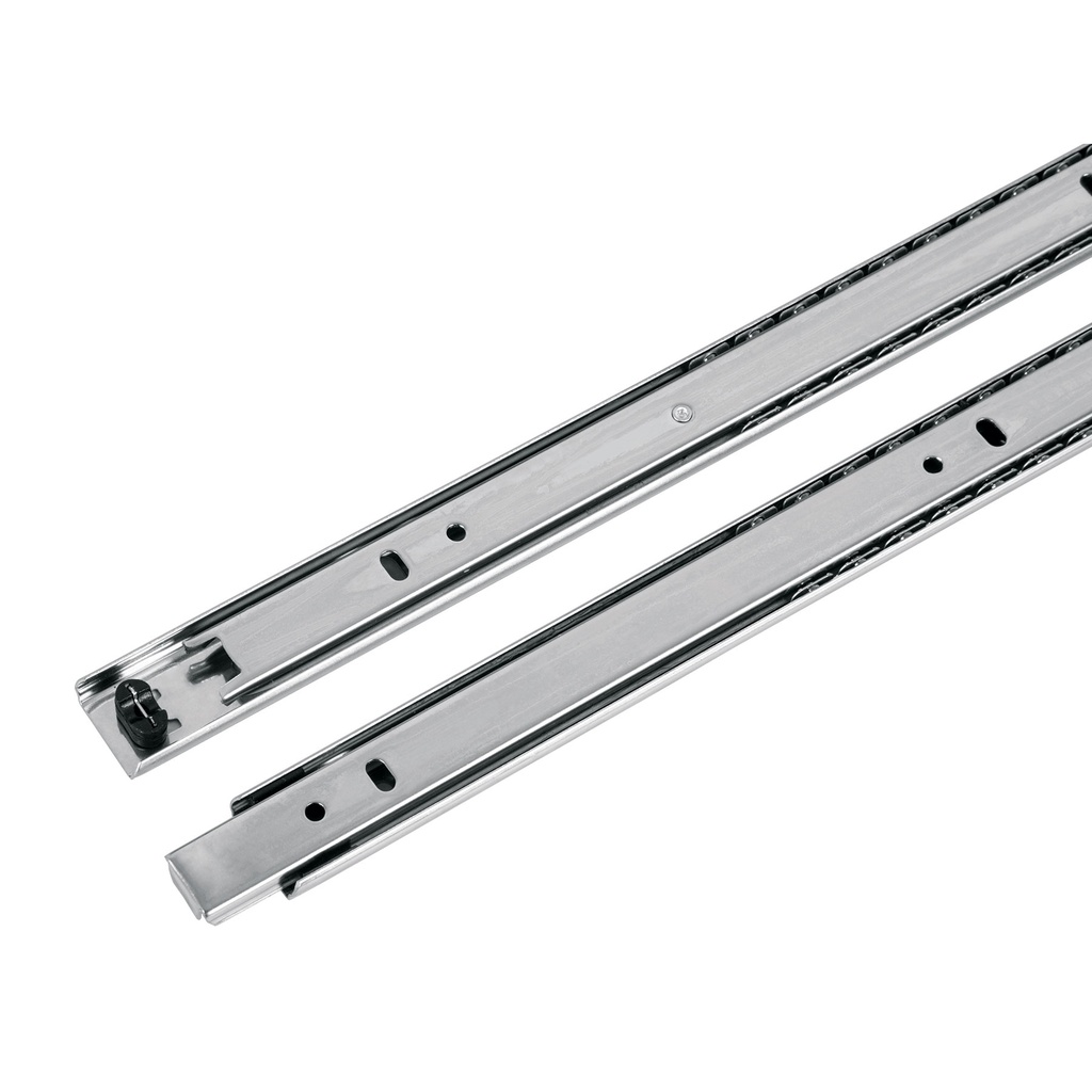 Bolsa con 2 correderas extensión 55 cm p/cajón, ancho 2.5 cm - Pag 596