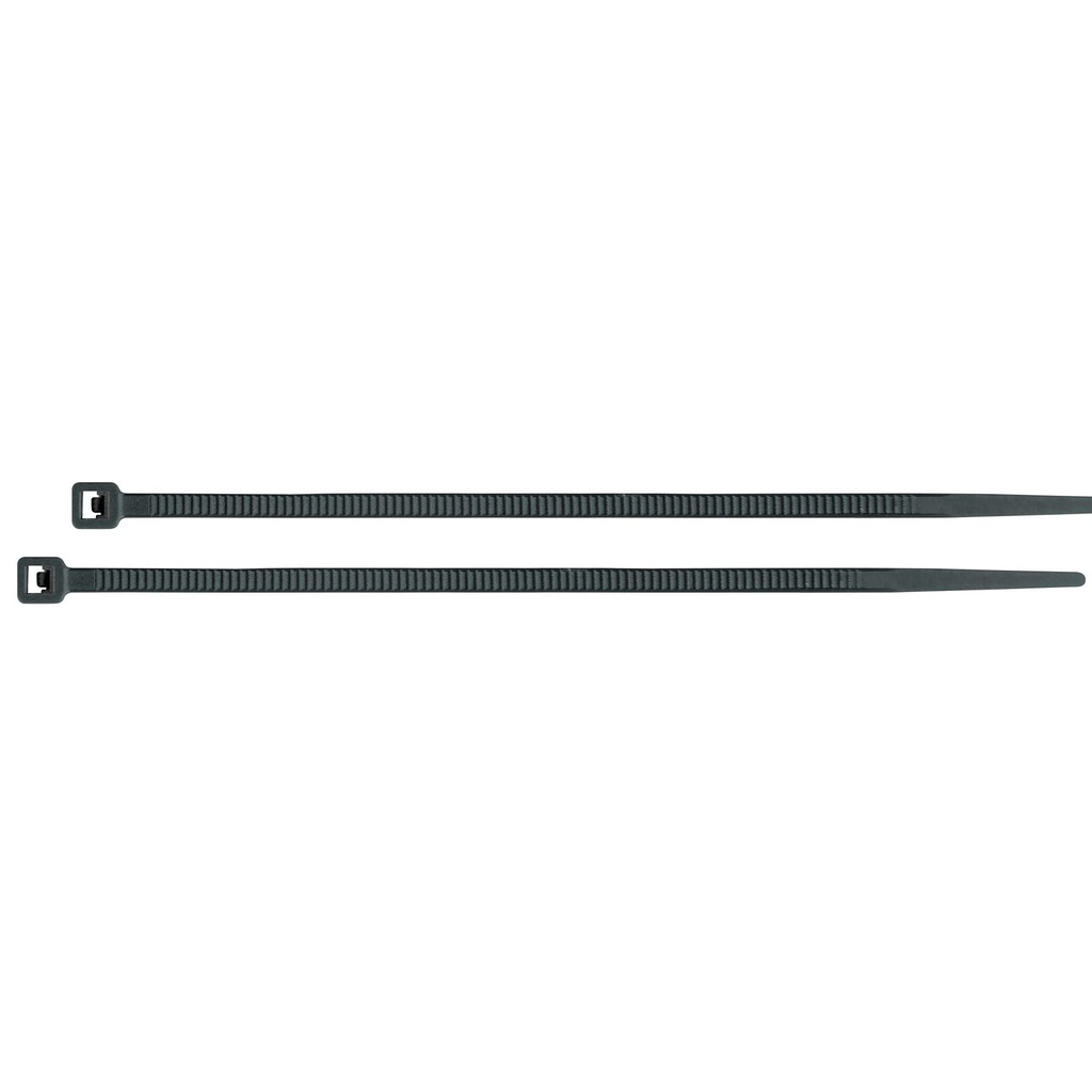 [T44330] Bolsa con 25 cinchos plásticos 50 lb, 400x4.5 mm, negros