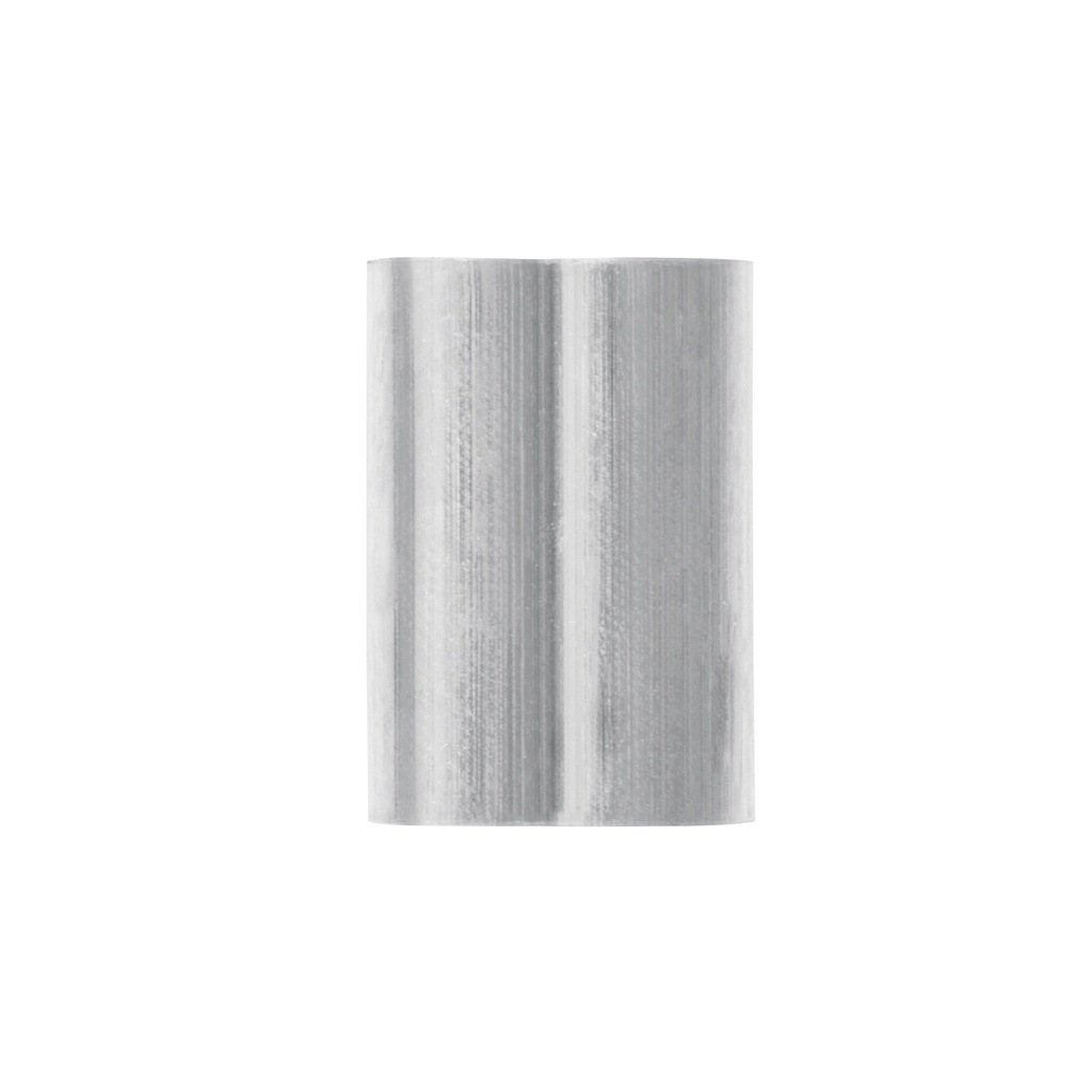 [T48363] Bolsa con 50 casquillos dobles de aluminio, 1/16', Fiero