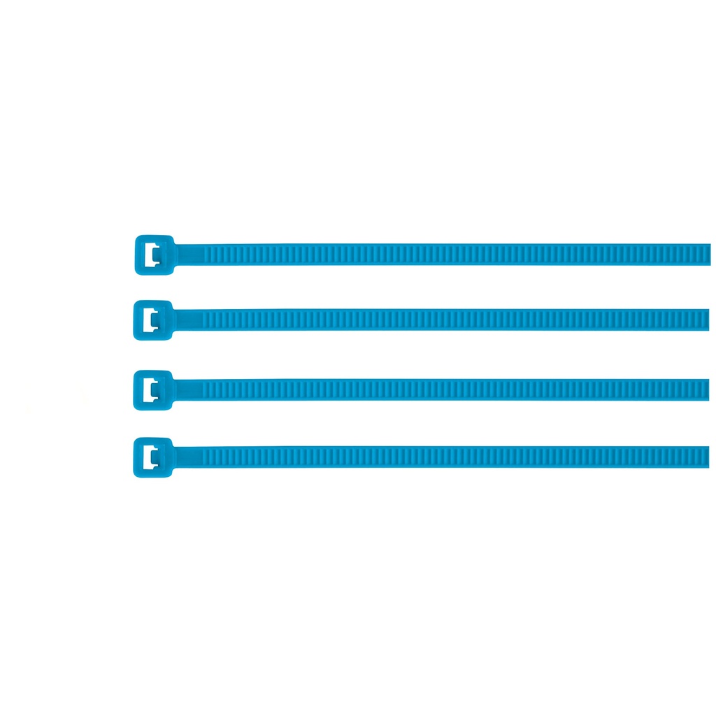 [T41019] Bolsa con 50 cinchos plásticos 50 lb, 300 x 4.5 mm, azules