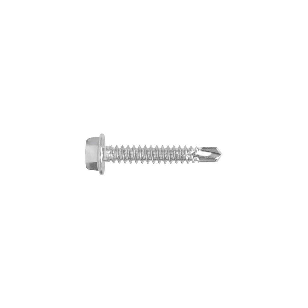 [T44403] Bolsa con 50 pijas 1-1/2' cabeza hexagonal, punta de broca