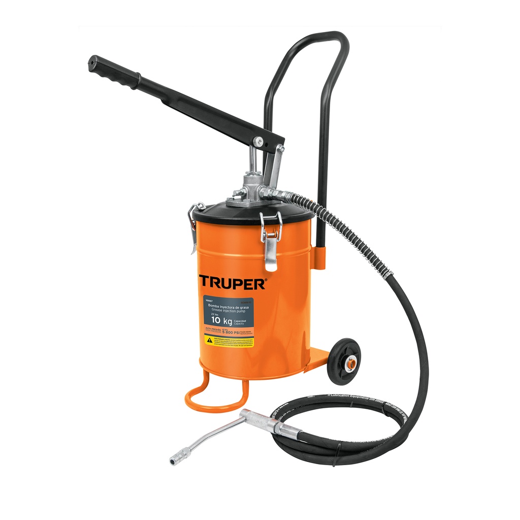 [T16867] Bomba inyectora de grasa, 10 kg, Truper