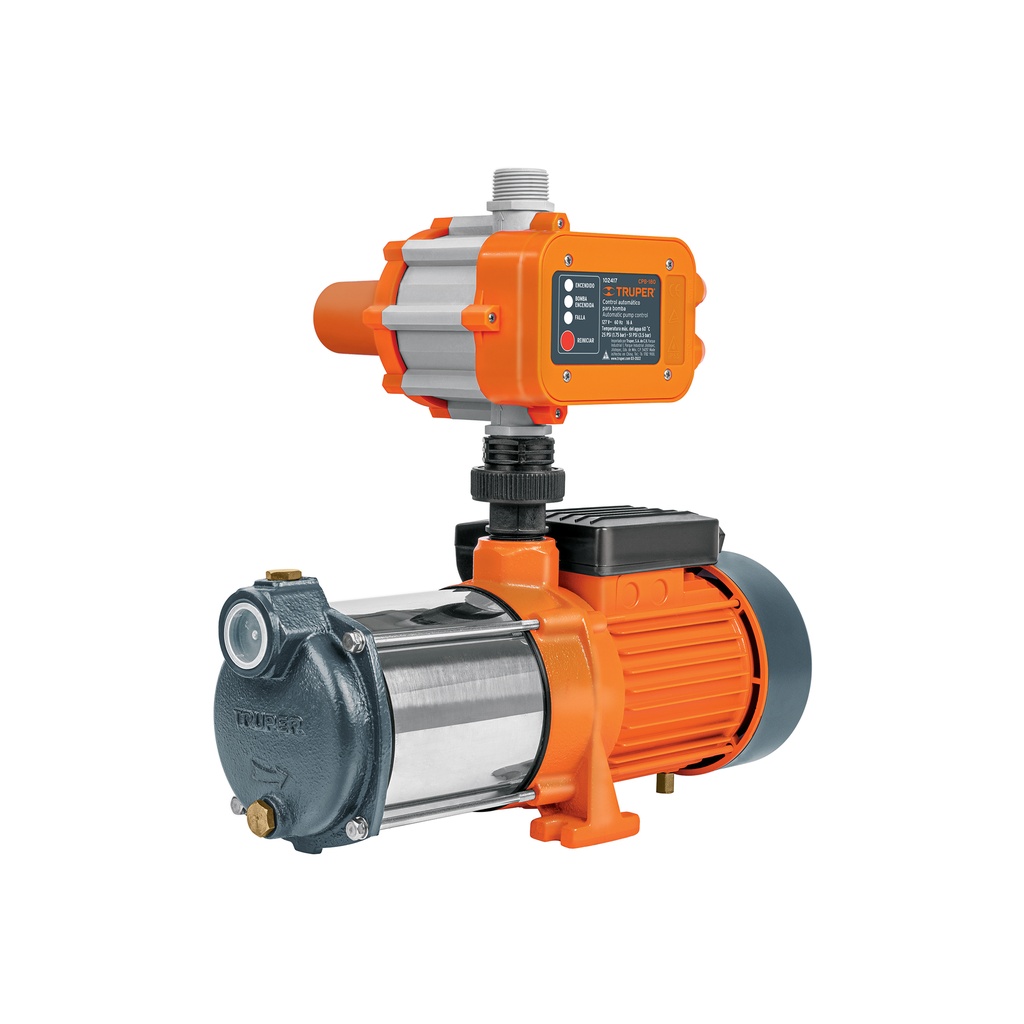 [T102387] Bomba presurizadora multietapas 1 1/3 HP, Truper