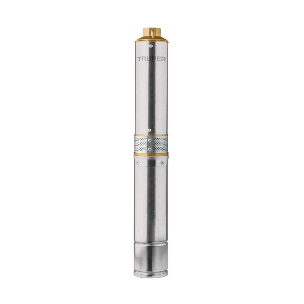 Bomba sumergible para pozo profundo, 3/4 HP, agua limpia