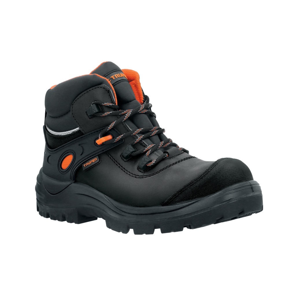 Bota de seguridad dieléctrica antifatiga negra #25, Truper