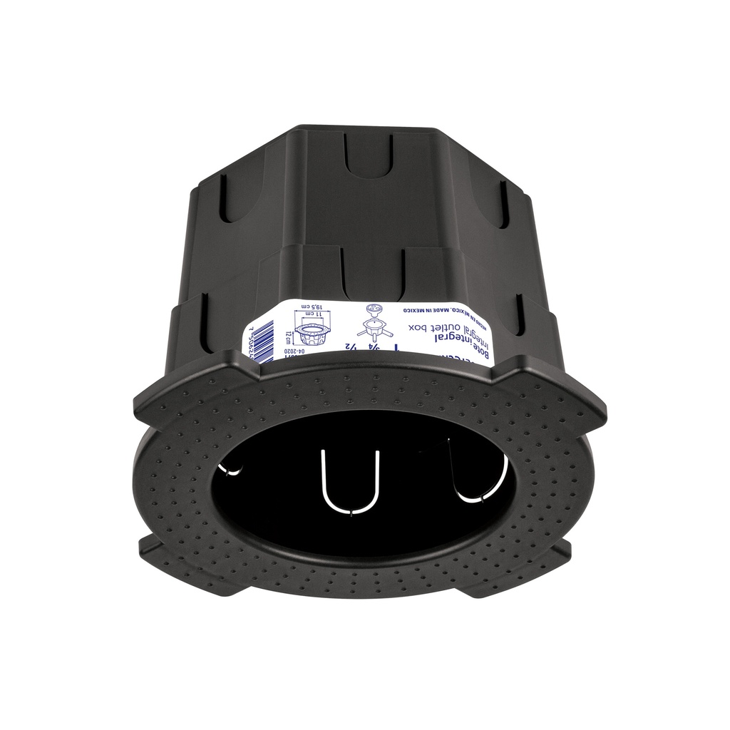 Bote integral de 12 cm, aro interno de 11 cm, Volteck