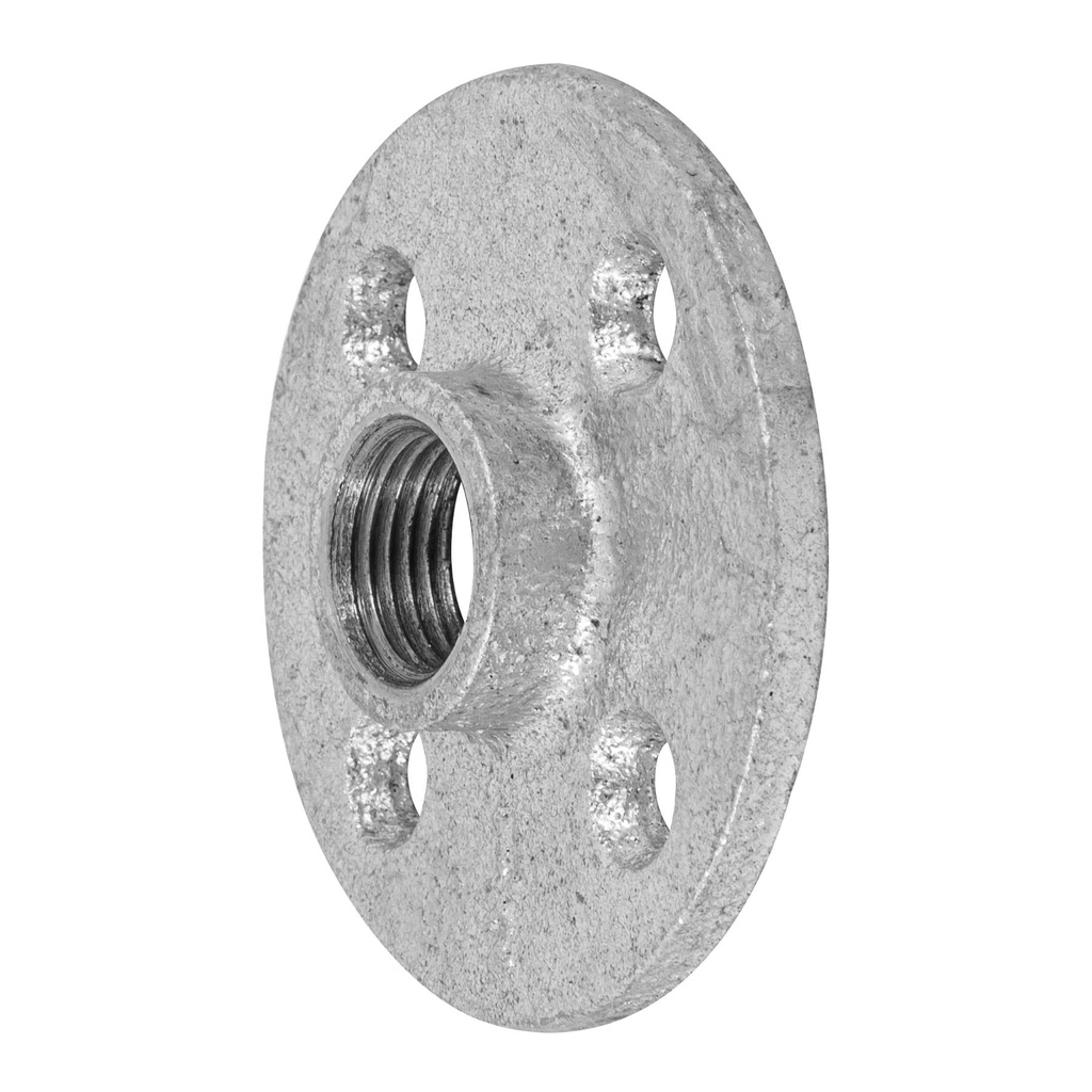 Brida de acero galvanizado de 1/2', Foset - Pag 534