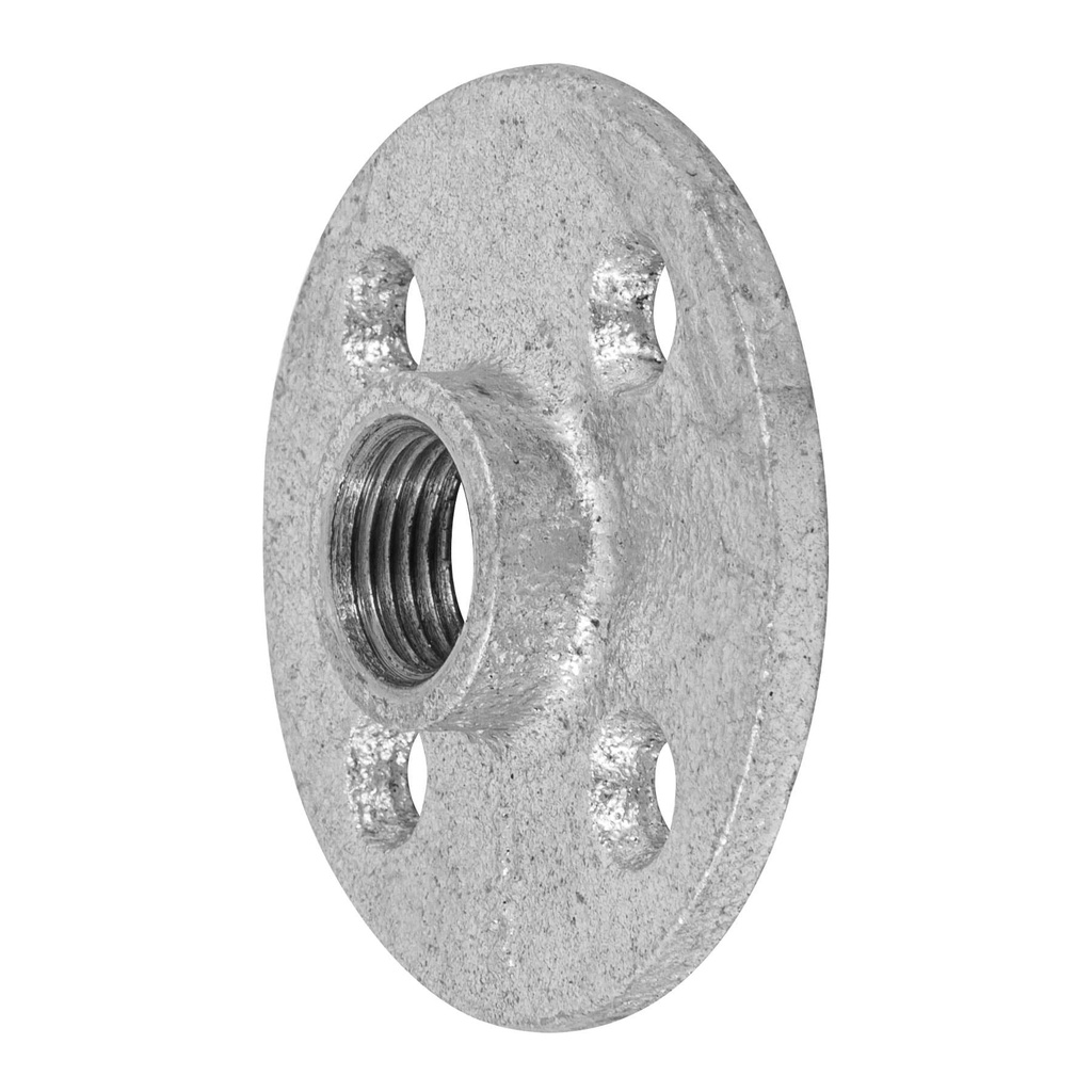 Brida de acero galvanizado de 1/2', Foset - Pag 708