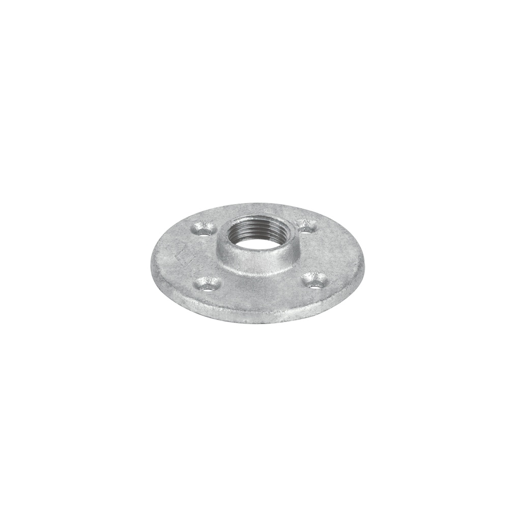 Brida de acero galvanizado de 3/4', Foset - Pag 534