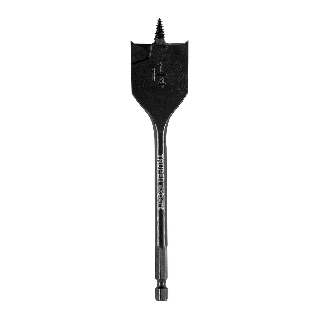[T101516] Broca plana de manita 1-1/4' para madera, Truper Expert