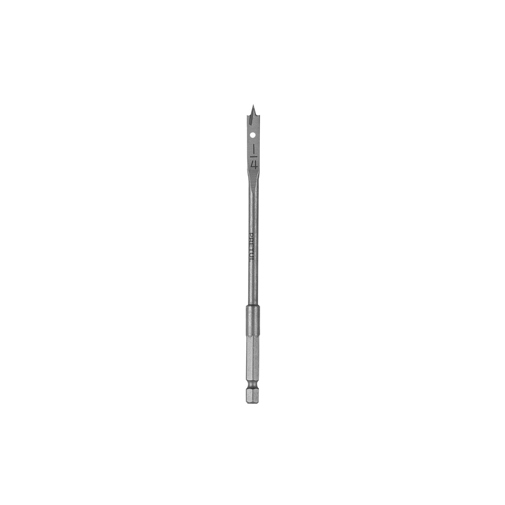 Broca plana de manita 1/4' para madera, Pretul