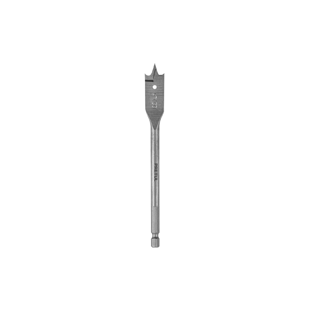 Broca plana de manita 5/8' para madera, Pretul