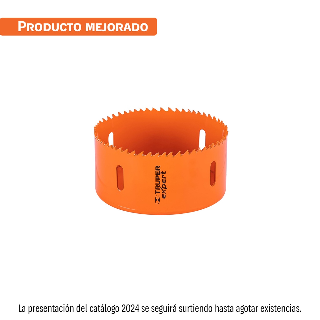 Brocasierra bimetálica 4', Truper Expert