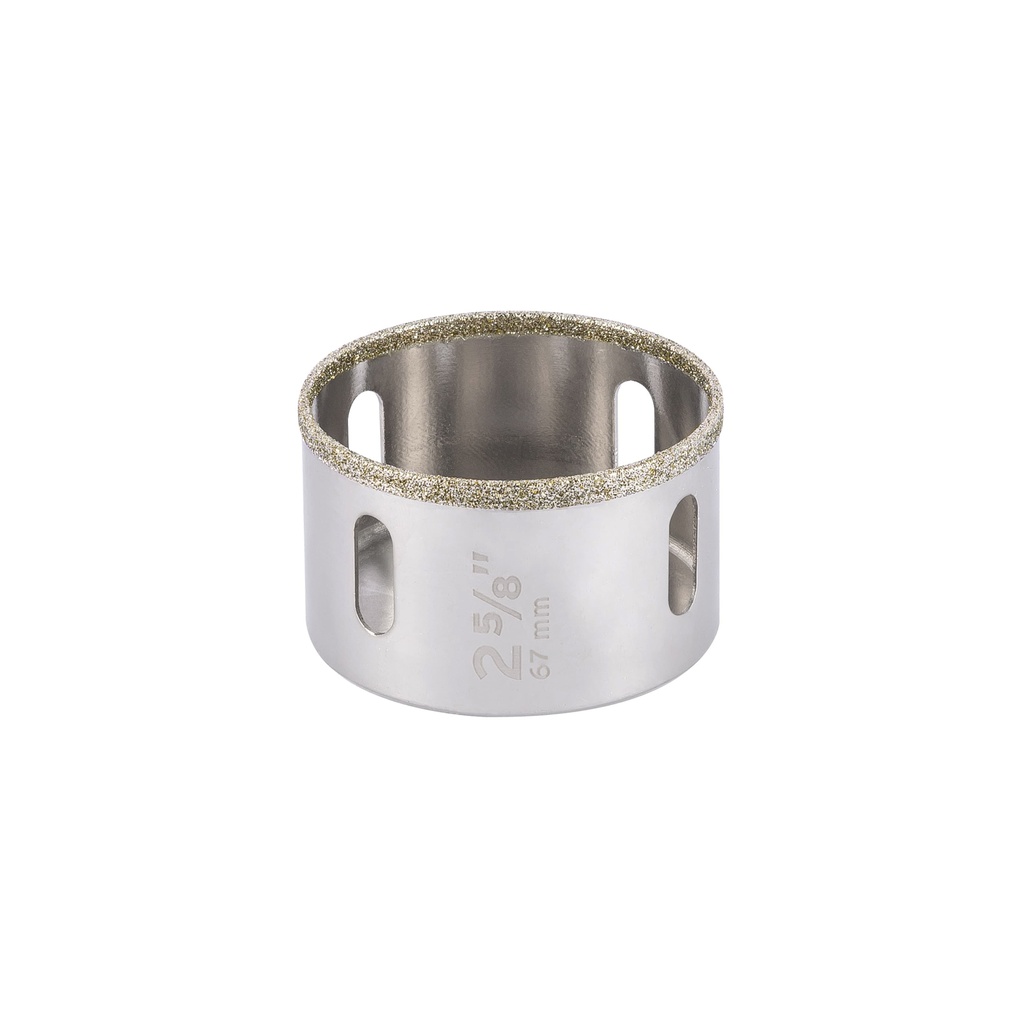 Brocasierra diamante 2-5/8' borde continuo, Truper