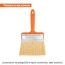 Brocha para encalar e impermeabilizar de 5', mango plástico