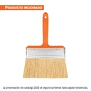 Brocha para encalar e impermeabilizar de 6', mango plástico
