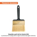 Brocha profesional de 4' mango de plástico, Truper Expert