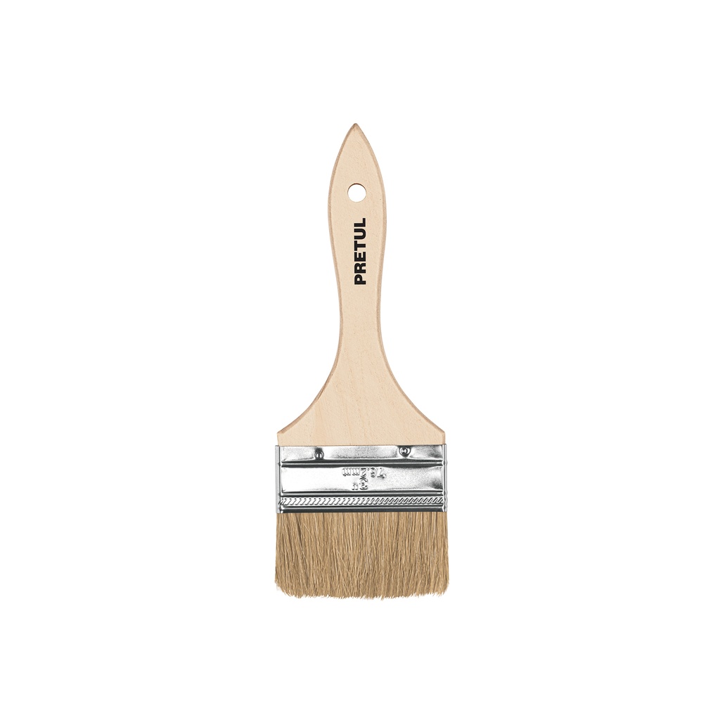 [T24475] Brocha uso general de 3' con mango de madera, Pretul