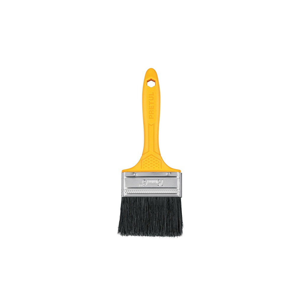 [T21528] Brocha uso general de 3' con mango de plástico, Pretul