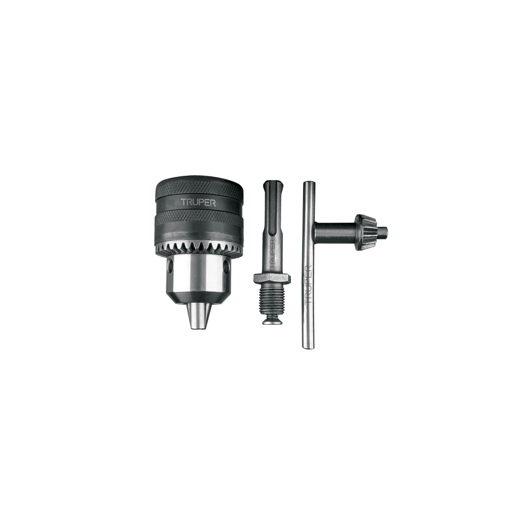 Broquero con llave, 1/2' con adaptador SDS Plus, Truper - Pag 248