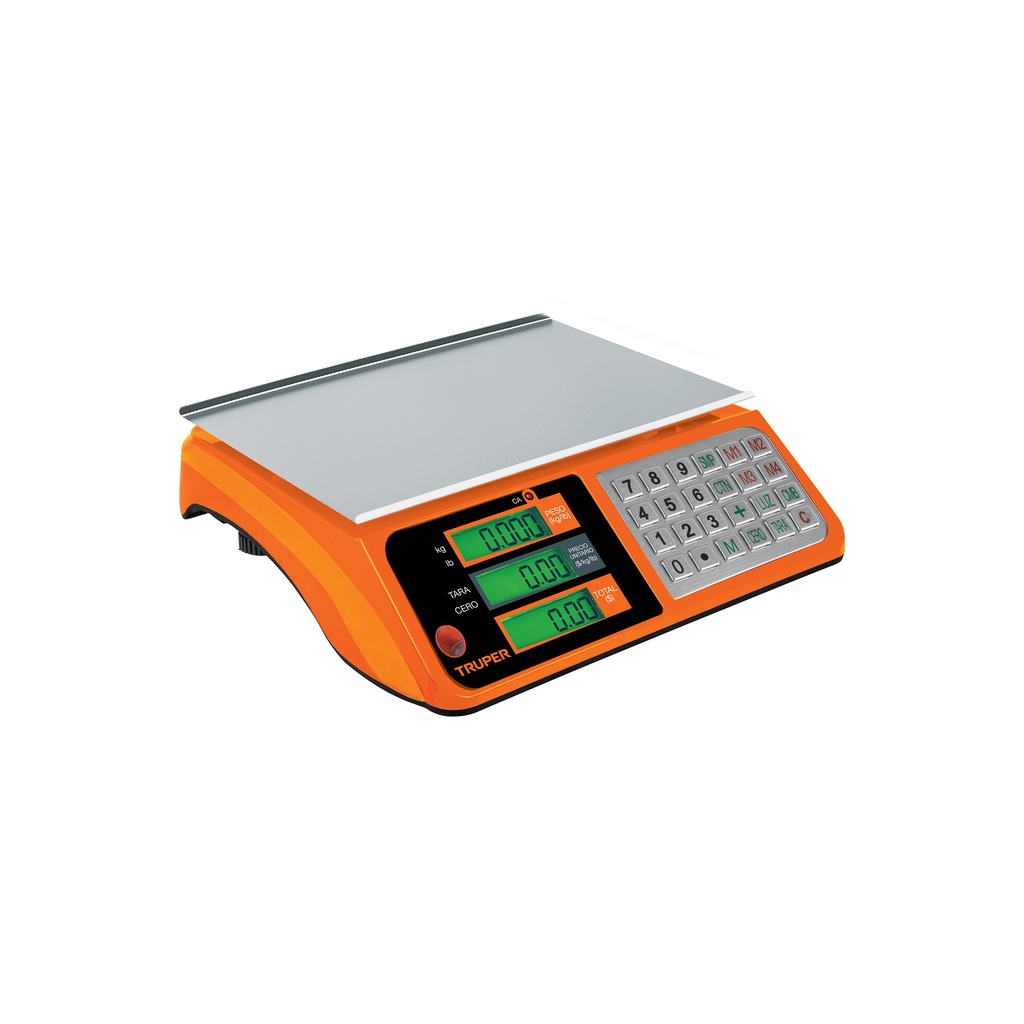 [T15241] Báscula capacidad 40 kg electrónica multifunciones, Truper - Pag 39