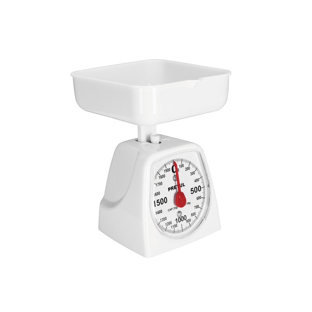 Báscula capacidad 5 kg mecánica para cocina, Pretul