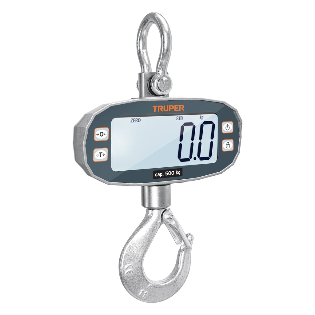 [T102543] Báscula electrónica colgante, 500 kg, Truper