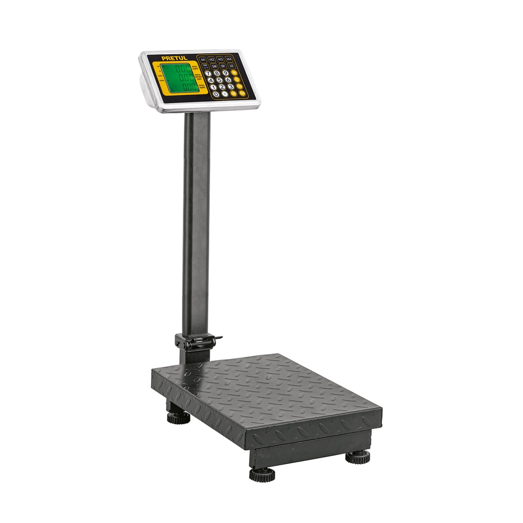 Báscula electrónica de plataforma, plegable, 100 kg. Pretul - Pag 42