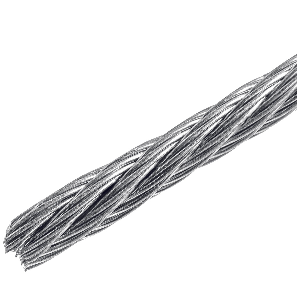 Cable de Acero 1/2", 7x19, 75m