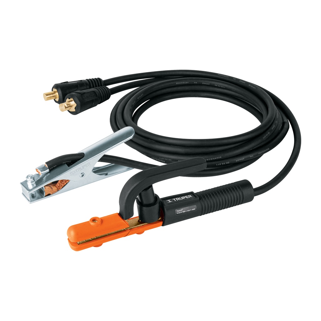 [T17031] Cable para soldadora SOMI-210X, con pinza de tierra, Truper