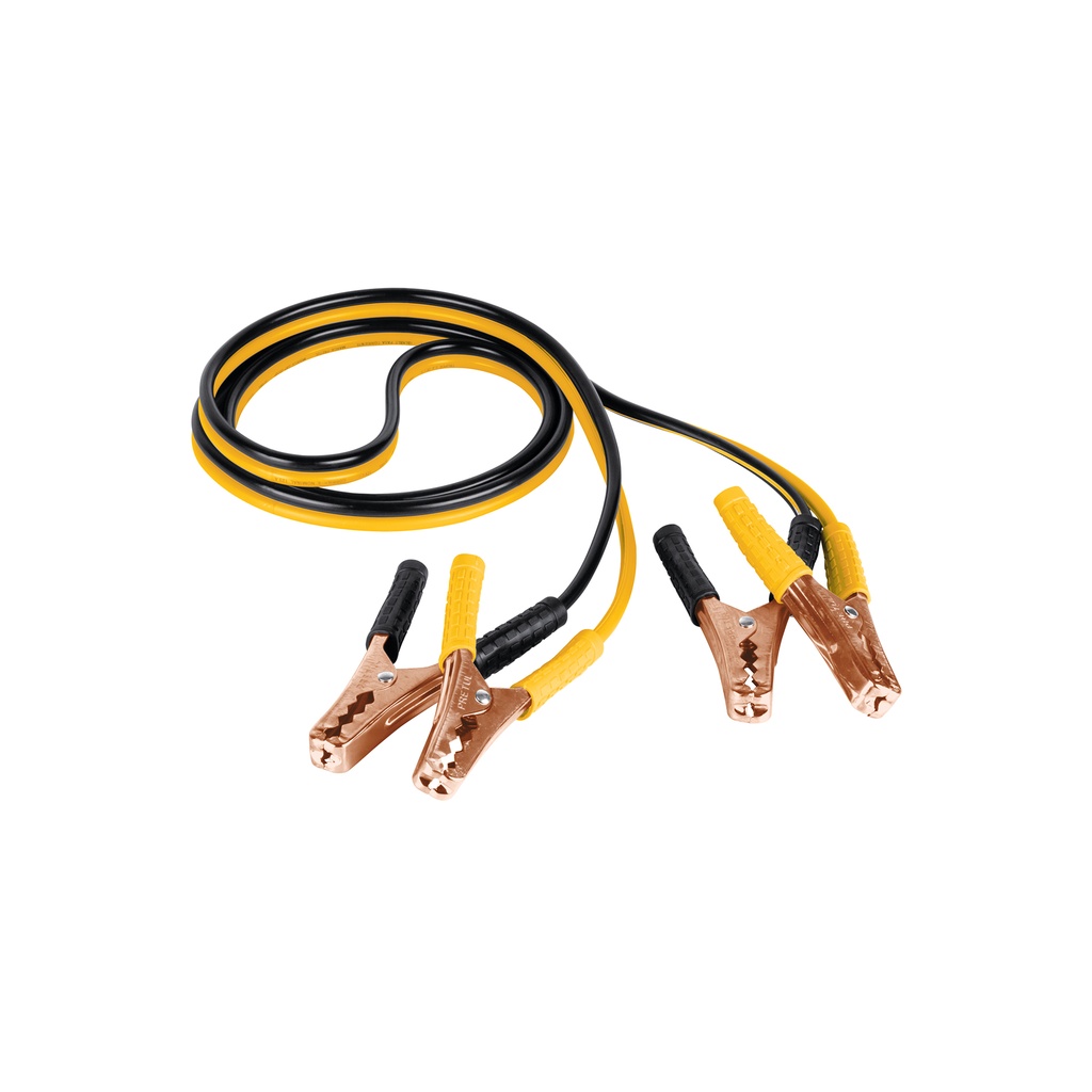 [T22808] Cables pasa corriente 2.5m, 125 A, 10 AWG, con funda, Pretul