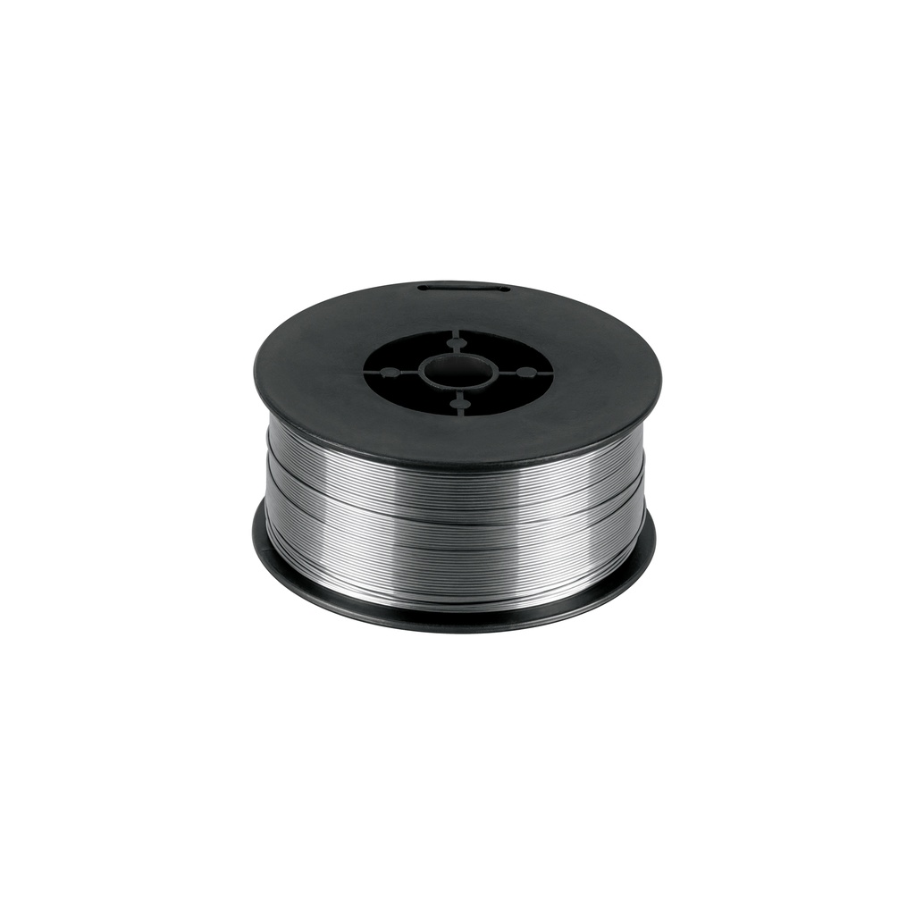 Caja con 1 kg de microlambre de núcleo fundente, sin gas